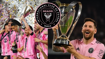 Inter Miami y Messi consiguen el campeonato de la MLS Cup por primera vez y así celebran el triunfo