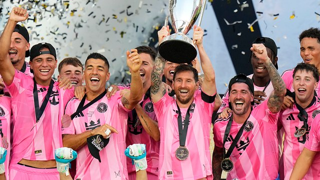 Messi levanta la copa del Inter Miami como campeones de la MLS Cup