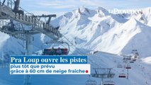 Pra Loup ouvre les pistes plus tôt que prévu grâce à 60 cm de neige fraîche