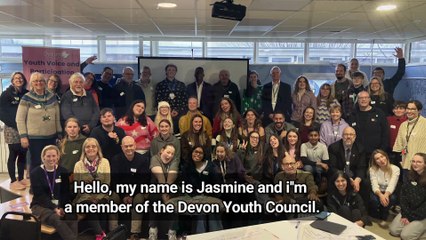 Devon Youth Council members talk about new youth grants available, video DCC, Alan Quick
