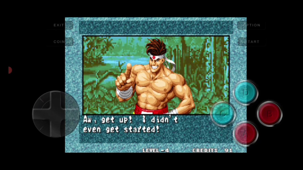 Fatal Fury 3 Terry Bogard vs Joe Higashi Terry Bogard é derrotado por Joe Higashi