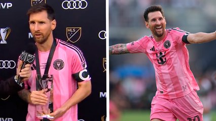 Lionel Messi destaca los logros obtenidos por el Inter Miami tras coronarse campeón de la MLS: "Era uno de los objetivos"