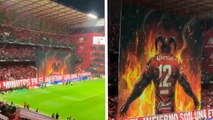 Toluca se luce con tremendo tifo en las semifinales contra Rayados