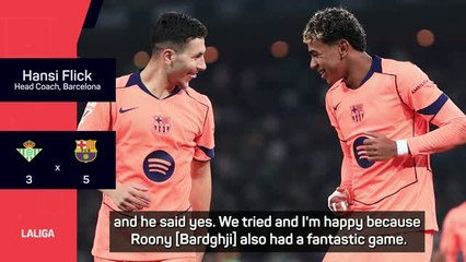 Yamal takes on number 10 role as Barcelona win at Betis