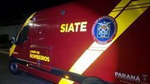 Bombeiros atendem vítima esfaqueada no Centro de Cascavel