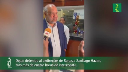 Dejan detenido al exdirector de Senasa, Santiago Hazim, tras más de cuatro horas de interrogatorio en la PGR