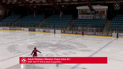 ADULT MASTERS WOMEN INTRO & I , MEN I FREE - 2025 BC/YT Synchro & Adult Competition