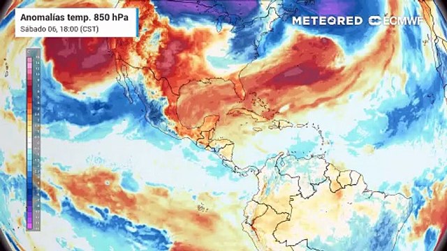 Semana en México con más frentes fríos y posible aire ártico