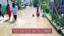 Pontianak Banjir Rob Diprediksi Tenggelam Tahun 2050 sampai 2055, Menurut BPBD