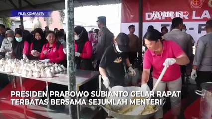 Prabowo Gelar Ratas Bersama Sejumlah Menteri di Hambalang, Bahas Apa?