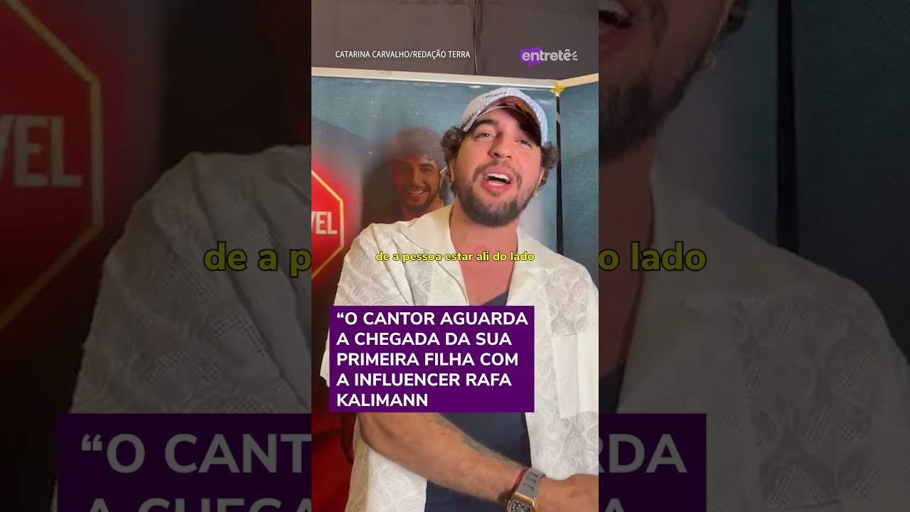 Nattan diz como irá equilibrar a carreira com a chegada de Zuza: ‘Pai, marido e cantor’ #shorts