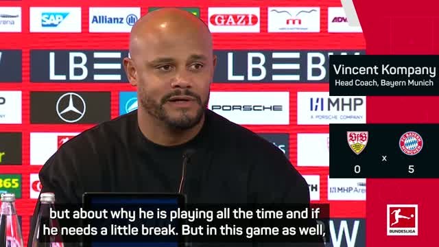 'He did what he does' - Kompany on Kane hat-trick in big Bayern win