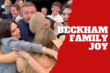 Beckham family celebrates Inter Miami’s MLS championship with tears hugs and heartfelt joy