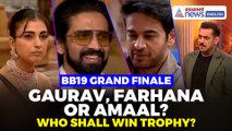 Bigg Boss 19 Finale PREDICTIONS: Gaurav, Amaal or Farhana, Who Will Win the Trophy?