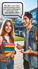 learn simple internet English slang s