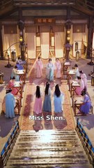 PEACH BLOSSOMS AT THE EMBROIDERY PAVILION.