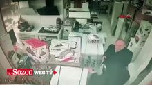 Saç düzleştiriciyi kıyafetine saklayarak çaldı; hırsızlık anları kamerada