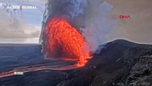 Hawaii'de lav fıskiyeleri: Kiluea Yanardağı yeniden alev püskürttü