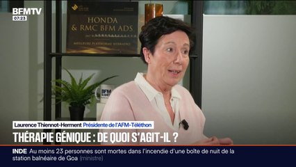 La présidente du Téléthon explique ce qu'est la thérapie génique