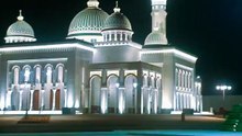 beautiful view of Grand mosque of sharjah