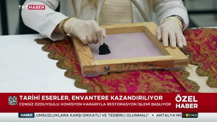 Kültür varlıkları, Restorasyon ve Konservasyon Laboratuvarı'nda onarılıyor