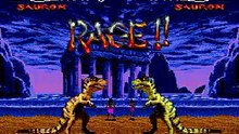 Primal Rage (Test Drive) (SEGA GENESIS) Sauron Playthrough