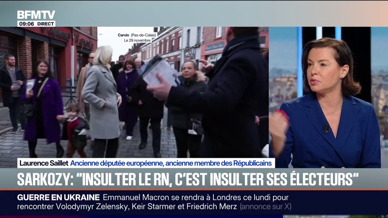 Laurence Sailliet, ancienne membre des Républicains réagit à l'appel de Nicolas Sarkozy pour une alliance de LR avec d'autres partis