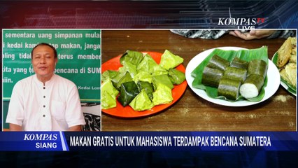 Cerita Pemilik Kedai Gratiskan Makanan bagi Mahasiswa Perantau Terdampak Banjir di Aceh & Sumatera