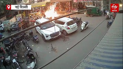 शाहदरा: भीड़भाड़ वाले बाजार में फटा गैस सिलेंडर, कई घायल, दुकानदारों ने बचाई सैकड़ों जान