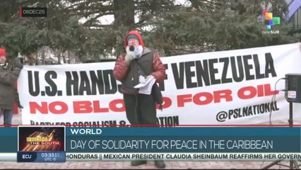 Day of solidarity for peace in the Caribbean