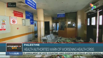 Health authorities warn of worsening health crisis in Palestine