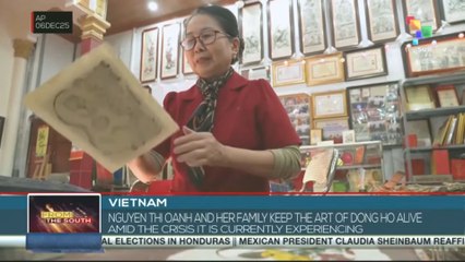 Nguyen family keep the art of Dong Ho alive