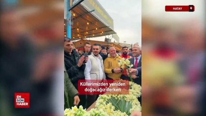 Murat Kurum'dan Hatay paylaşımı: Nergis gibi çiçek oldu