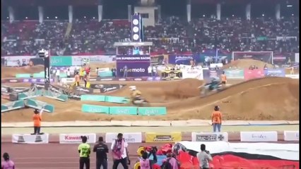 CM Revanth Reddy & Salman Khan Attends Indian Supercross Racing League