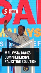 Malaysia reaffirms call for comprehensive Palestinian solution, says PM
