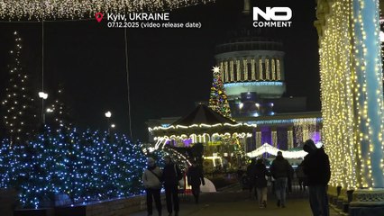 Семьи находят редкую передышку в выставочном центре Украины при отключениях света
