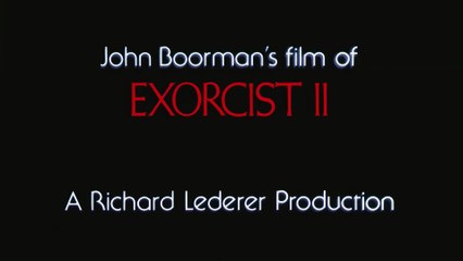 Exorcist 2 The Heretic Trailer (1977)
