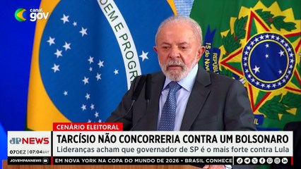 Tarcísio de Freitas não concorreria contra um Bolsonaro em 2026, defendem líderes