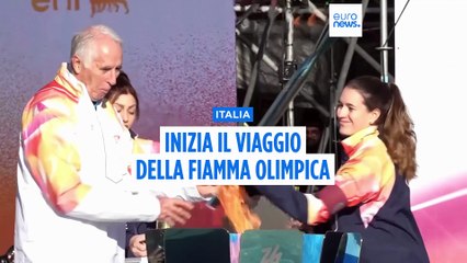 Olimpiadi invernali: inizia il viaggio della fiamma olimpica in giro per l'Italia