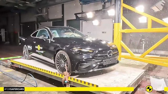 La Mercedes-Benz CLE Coupé obtient cinq étoiles aux crash-tests Euro NCAP 2025