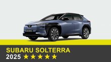 Le SUV électrique de taille intermédiaire Subaru Solterra obtient cinq étoiles aux crash-tests Euro NCAP 2025