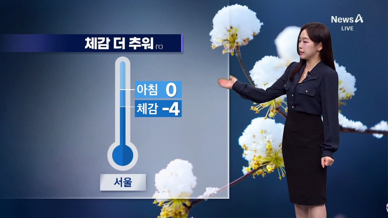 [날씨]내일 체감 영하 추위…다시 기온 ‘뚝’