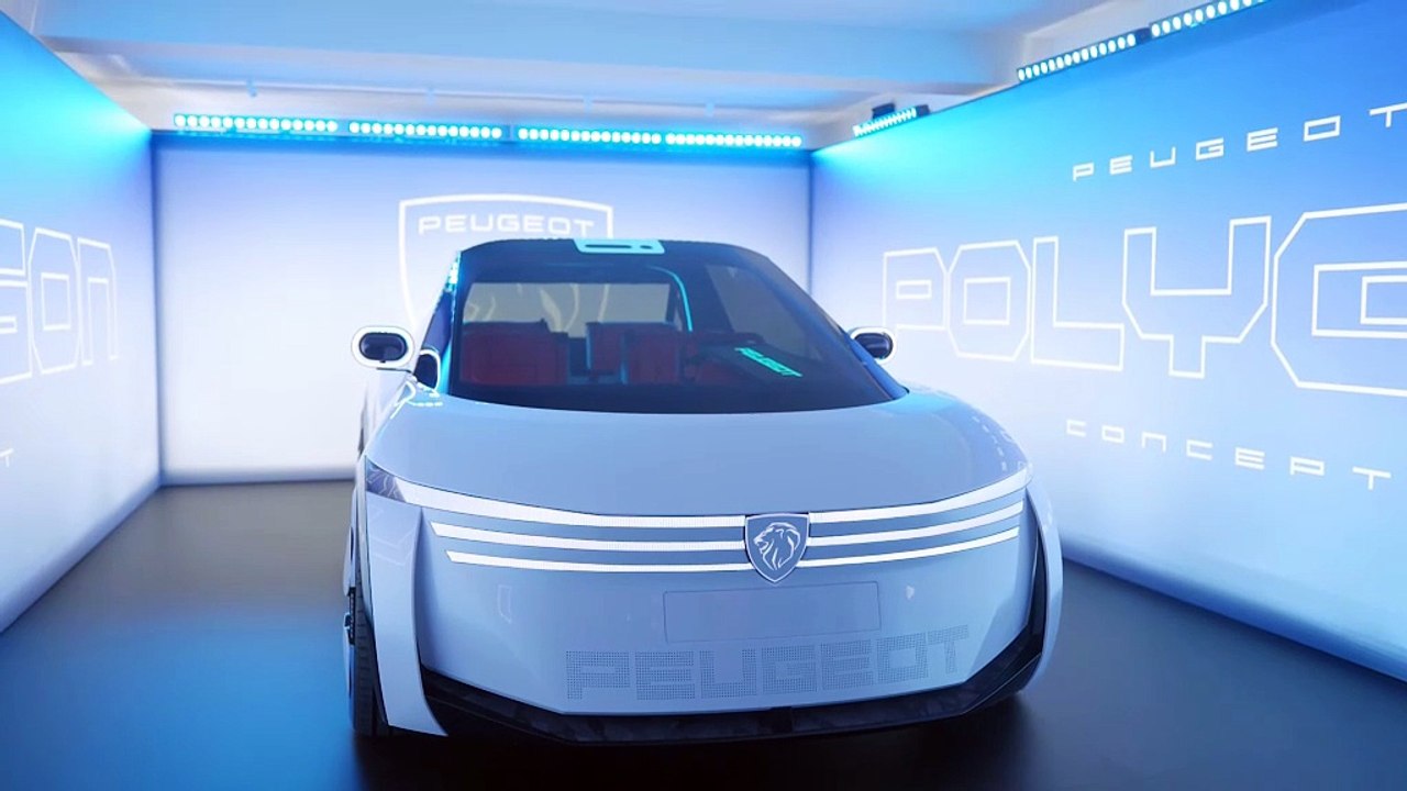 Concept-car Peugeot Polygon Concept (Extérieur Studio)