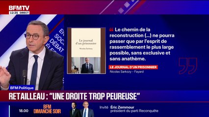 Nicolas Sarkozy plaide pour le "rassemblement le plus large possible" à droite: "Je ne crois pas en l'union des droites", déclare Bruno Retailleau (LR)