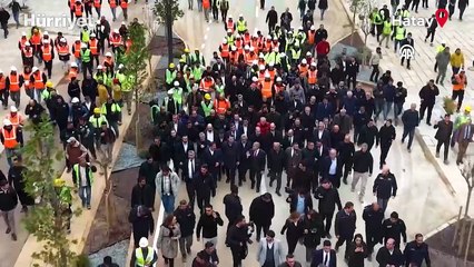 Bakan Kurum'dan Hatay ziyaretine ilişkin paylaşım