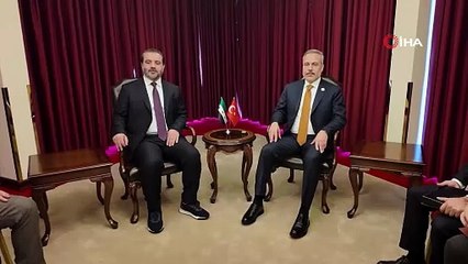 Bakan Fidan, Suriye Dışişleri Bakanı Şeybani ile bir araya geldi