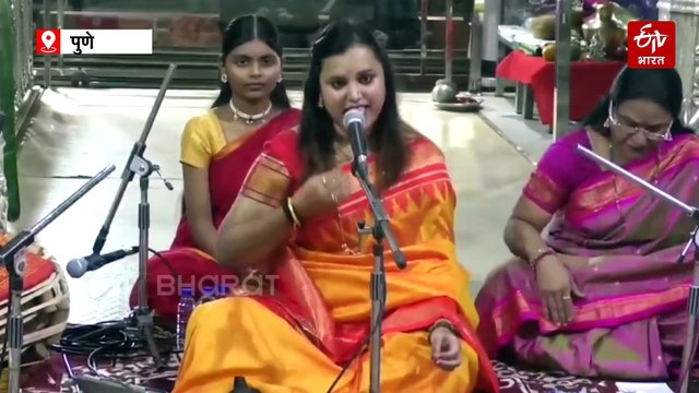 संकष्टी चतुर्थीनिमित्त दगडूशेठ गणपती समोर विविध पालेभाज्यांची आरास: प्रत्येक चतुर्थीला गायकांना मिळणार संधी