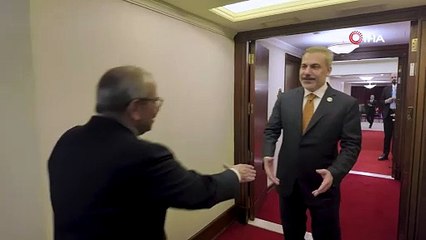 Dışişleri Bakanı Fidan, Lübnan Başbakanı Salam ile görüştü