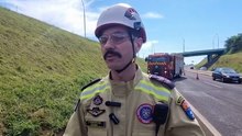Tenente dos bombeiros comenta atropelamento com morte na PRc-467 em Cascavel