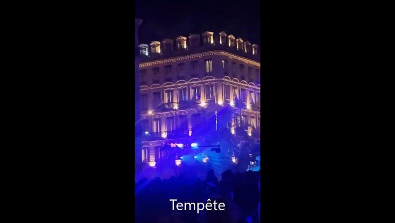 Tempête Fête des Lumières Lyon 1 2025